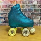 Fundas azul brillo serpiente-outletpatin