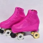 fundas rosa brillante patinaje cubrepatin outlet patin patinaje artistico sobre ruedas fundas estampadas