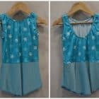 Maillot azul conchas mar espalda-outletpatin-trajes-vestidos-patinaje1