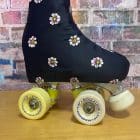 Fundas negras margaritas outletpatin