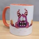 Taza personalizada monstruo patinador