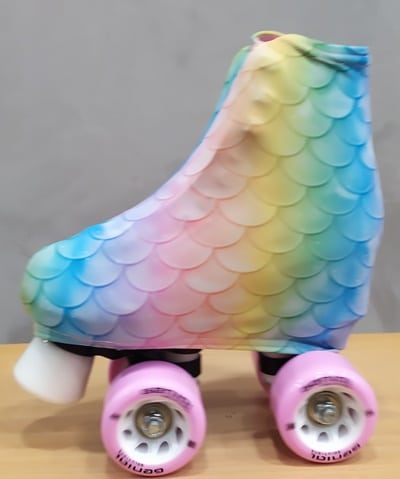 fundas estampadas escamas de colores