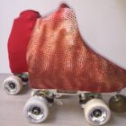 fundas rojas estampadas