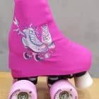 patin personalizado patin alas fucsia