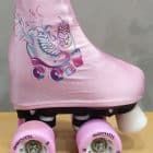 patin personalizado patin alas rosas