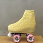 Fundas amrillos puntos blancos-outletpatin
