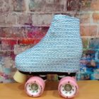 FUNDAS BLANCAS ONDAS AZULES
