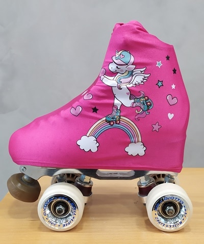 Fundas personalizadas unicornio patines fundas rosa