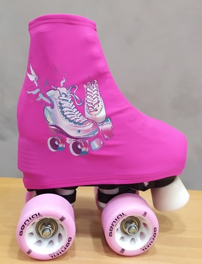 Fundas Cubre Patines Rosa