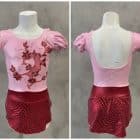 Maillot Rosa y Rojo-outletpatin