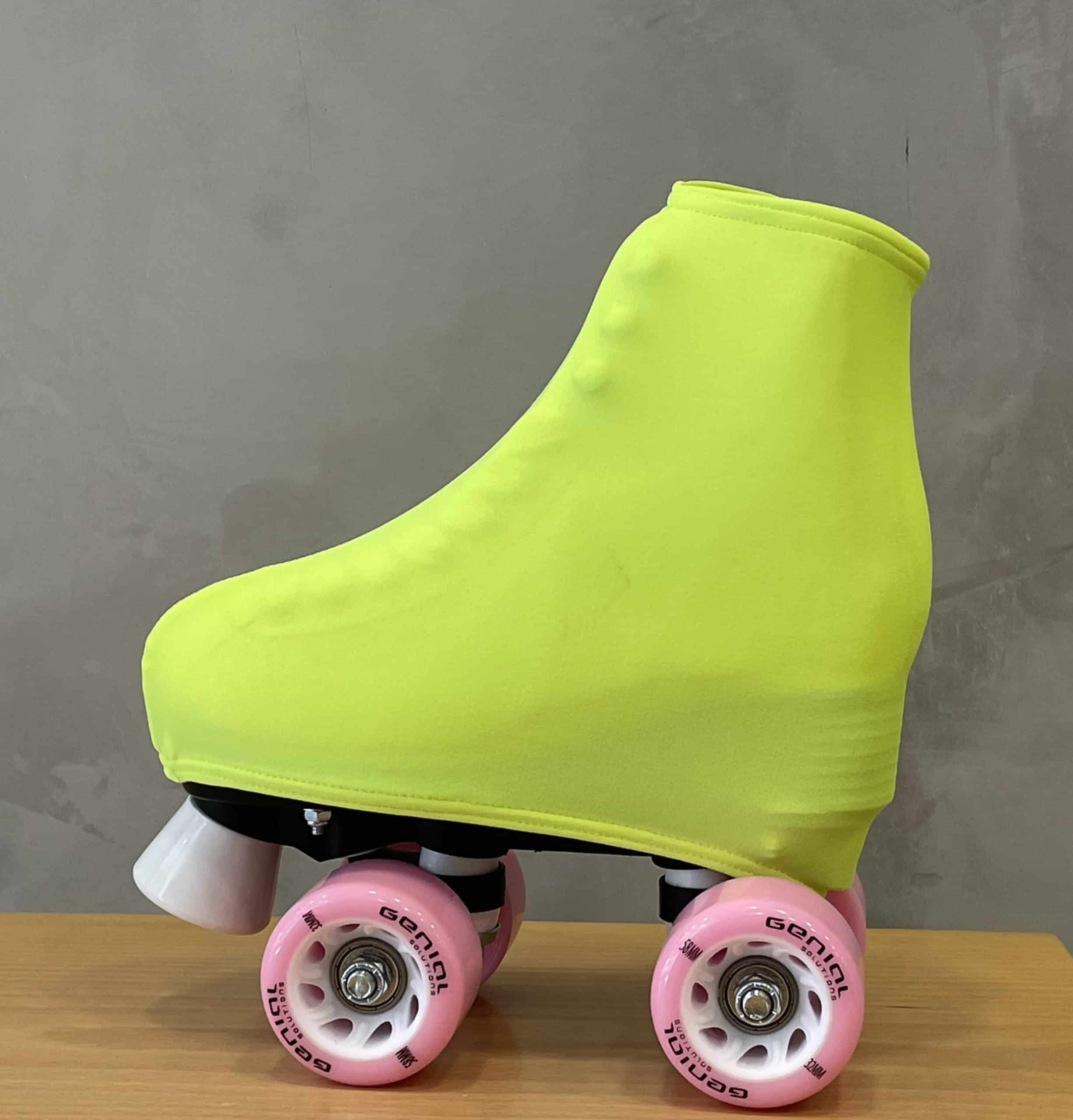 Fundas Cubre Patines Fucsia Fluor