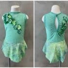 Maillot verde flores-talla 6-outletpatin